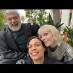 Rosario Dawson Instagram - A giant of a man… @officialraystevenson_ , stunned and reeling from this tragic, devastating news. Gone too soon from this world. At a loss for words… just wanted to mark this moment and share your ever ready and present smile. Love you forever. Holding your family in my heart. #LegendsNeverDie