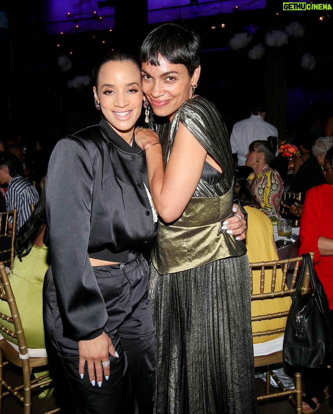 Rosario Dawson Instagram - Last night was all radical love and imagination ✨ Continuously in awe and endlessly inspired by @girlsclubny and all of your powerful work. 🤍 Thank you everyone in attendance and our sponsors for contributing to such a magical night!