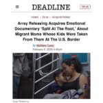 Rosario Dawson Instagram - “The human cost of the ‘zero tolerance’ policy is here for all to see, and Split at the Root strikes a healthy balance between critical exposé, call to action and a tribute to that most important human quality: kindness.” Feeling excited and grateful we get to share this with the world. ✨ Coming to Netflix March 3rd from #ArrayReleasing @arraynow @splitattherootfilm @deadline