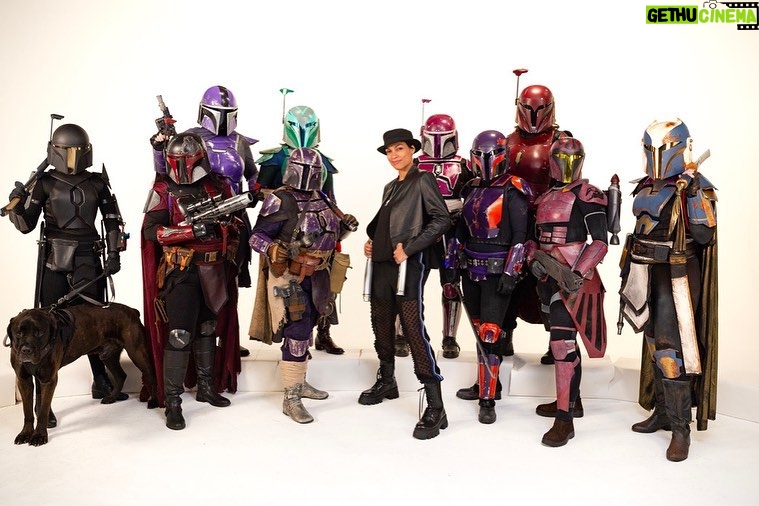 Rosario Dawson Instagram - May The 4th Be With You π This Is The May Anyone else have a photoshoot dedicated entirely to May the 4thβ¦?! Big shout out to the SoCal Chapter of the Mando Mercs! For your love of this incredible franchise. You bring it to life! Thank you @dr.dwash for bringing us all together βπ½ #ahsoka @ahsokaofficial #MandalorianMercs #MandoMercs #Mandagalaar Photo credits: Yamal Duryea & Bim Ayandele