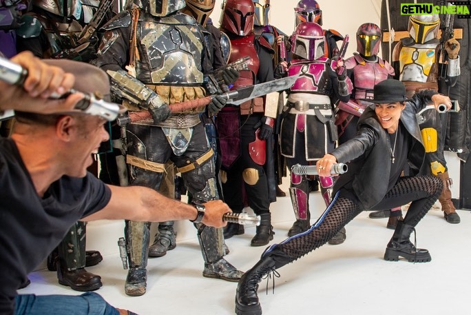 Rosario Dawson Instagram - May The 4th Be With You π This Is The May Anyone else have a photoshoot dedicated entirely to May the 4thβ¦?! Big shout out to the SoCal Chapter of the Mando Mercs! For your love of this incredible franchise. You bring it to life! Thank you @dr.dwash for bringing us all together βπ½ #ahsoka @ahsokaofficial #MandalorianMercs #MandoMercs #Mandagalaar Photo credits: Yamal Duryea & Bim Ayandele