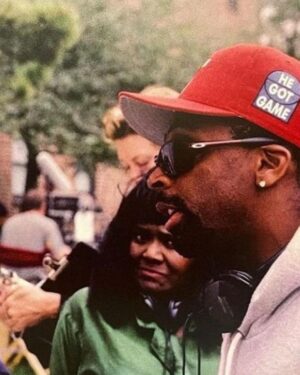 Rosario Dawson Instagram - 18 year old me living into a future she both manifested and could never have imagined … 25 years later, I’m still looking forward with awe and vision… Thank you @officialspikelee for the opportunity of a lifetime.