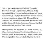 Rosario Dawson Instagram - “The human cost of the ‘zero tolerance’ policy is here for all to see, and Split at the Root strikes a healthy balance between critical exposé, call to action and a tribute to that most important human quality: kindness.” Feeling excited and grateful we get to share this with the world. ✨ Coming to Netflix March 3rd from #ArrayReleasing @arraynow @splitattherootfilm @deadline