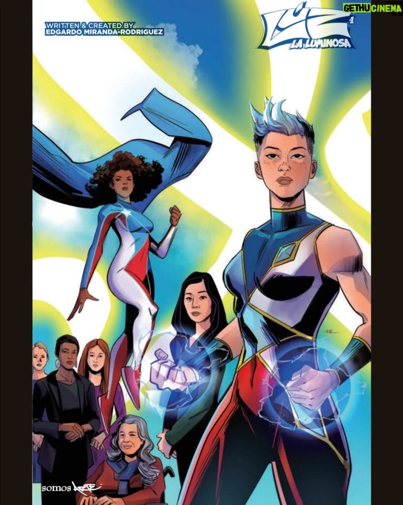 Rosario Dawson Instagram - Thank you to my amazing husband @MrEdgardoNYC for writing #LuzLaLuminosa №1, a comic book about the 1st superhero with endometriosis available now via this post. She's also a Chinese Dominican character which represents the power of international women. It's so impactful to see art and storytelling combine to raise awareness about this disease that affects me, @RosarioDawson, @ShanCohn, @DaisyRidley, @IAmHalsey, @ChrissyTeigen, and 1 in 10 women globally. @NikVirella was the perfect artist to illustrate this limited edition Endometriosis Awareness cover, as a woman with endometriosis herself. Thank you Dr. Idhaliz Flores (@zilahdi) for your afterword and for being our @LaBorinquenaComics Superheroina de la Salud for your work with endometriosis patients in Puerto Rico via @Endometriosis_PR.