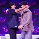 Rosario Dawson Instagram – Ahsoka 🤝 Anakin 

These two put the stars in Star Wars 🤩 Loved having Rosario Dawson and Hayden Christensen reunite tonight at @awesomecons in Washington, DC! 

📍 Walter E. Washington Convention Center
