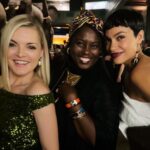 Rosario Dawson Instagram - ✨@cfda✨ @marahoffman, what an honor it was to present you with The Environmental Sustainability Award. #cfda #cfdaawards #vogue
