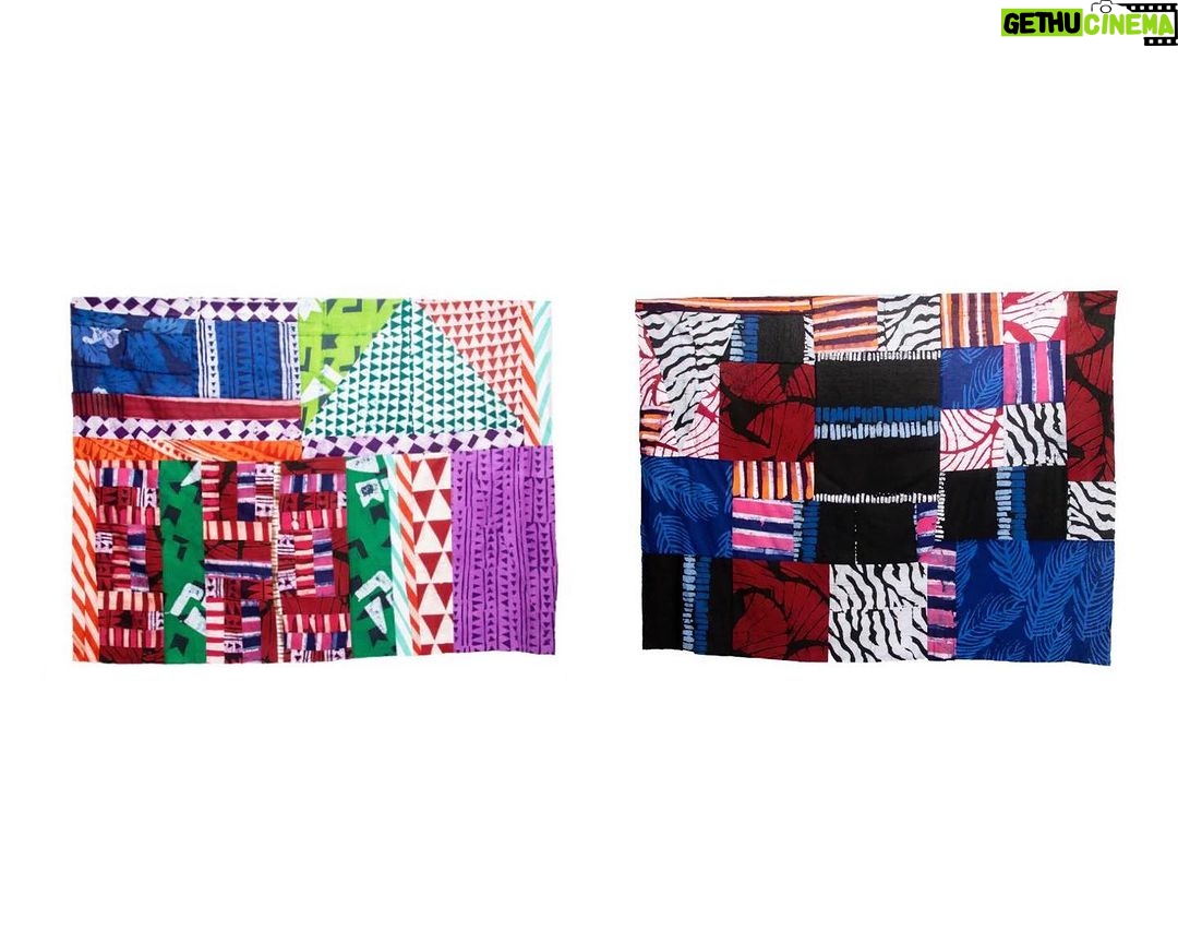 Rosario Dawson Instagram - We are bound together much like the connectedness of heirloom quilts. Handmade by artisans🇬🇭 Under the sustaining sun ☀️ With love and gratitude 🤍 @yahoo x @studiooneeightynine #ReadytoVote #DesignYourRights #YahooxStudio189 #Sponsored Shop the collection ✨www.studiooneeightynine.com ✨
