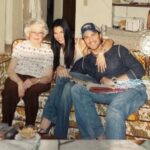 Roselyn Sánchez Instagram - Found this beauty from when we started dating…. Wow @ebwinter Here with your grandma Kay. Such a sweet lady 💫