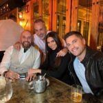 Roselyn Sánchez Instagram - Cena exquisita con nuevos amigos!!! Gracias Madrid… moving here one day… decretado! Conocerte Nacho… amo!!! @slvjmadrid @paloloycia @albalureyes