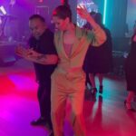 Roselyn Sánchez Instagram - Dancing our hearts out for a cause 💃🏻🕺 Loving every moment of salsa and supporting the Diversity and Inclusion Fund! #DanceForChange #SalsaForACause Thank you for the invite ♥️ @roselyn_sanchez @ebwinter @wentybarrett 💃🏻 @michellemoralesxo 🕺🏻 @brandonayalaofficial