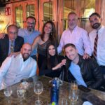 Roselyn Sánchez Instagram - Cena exquisita con nuevos amigos!!! Gracias Madrid… moving here one day… decretado! Conocerte Nacho… amo!!! @slvjmadrid @paloloycia @albalureyes
