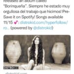 Roselyn Sánchez Instagram - What if I tell you that in 2003 I made an album!! “BORINQUEÑA” It holds a special place in my heart!! Quien recuerda “AMOR AMOR”!! “NOCHE DE VERANO”!!! Well, I thought since I’m hosting the @latingrammys and the music video of the 1st single was nominated for one a long time ago, let’s release the songs on Spotify and many other outlets where you download your music!!! Siempre me preguntan: “Roselyn donde puedo conseguir Borinqueña??” Contesto pues no sé… Ahora YA! Es un álbum muy bonito con un equipo de trabajo excelente. Si se animan pueden Pre-Save it ahora en el link que está en el post and Nov 15 disfrutan de las canciones 💕💕