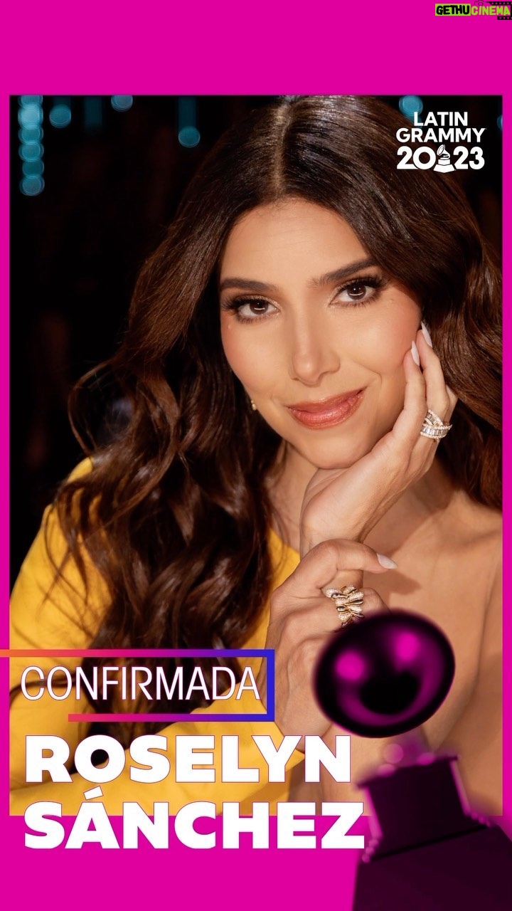Roselyn Sánchez Instagram - Agradecida es poco!!! Que lindo la vamos a pasar Nov 16 en Sevilla celebrando la noche más importante de la música latina! GRACIAS INFINITAS una vez más a @latingrammys & @univision por la invitación! What an honor to co-host the #latingrammys for the 6th time!! Heading to Spain with the family to enjoy the best night that Latin music has to offer 🙏