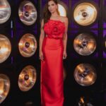 Roselyn Sánchez Instagram - Rojo que te quiero rojo! In love with my @jeancintron skirt and top! Y feliz porque es puertorriqueño y con un talento inmenso para la moda! Hope everybody enjoyed the first Gala of #MiraQuienBaila La Revancha last night ❤️ Stylist: @gabyrougestyle Glam: @geraldstylist Photos: @photomanzanilla Jewelry: @wishfinejewelry