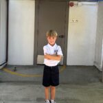 Roselyn Sánchez Instagram - Pretty amazing day!!! Sebi is a 6th grader and Dylan joining her at her school as a kindergartner! Hijos felices, padres felices 💕💫