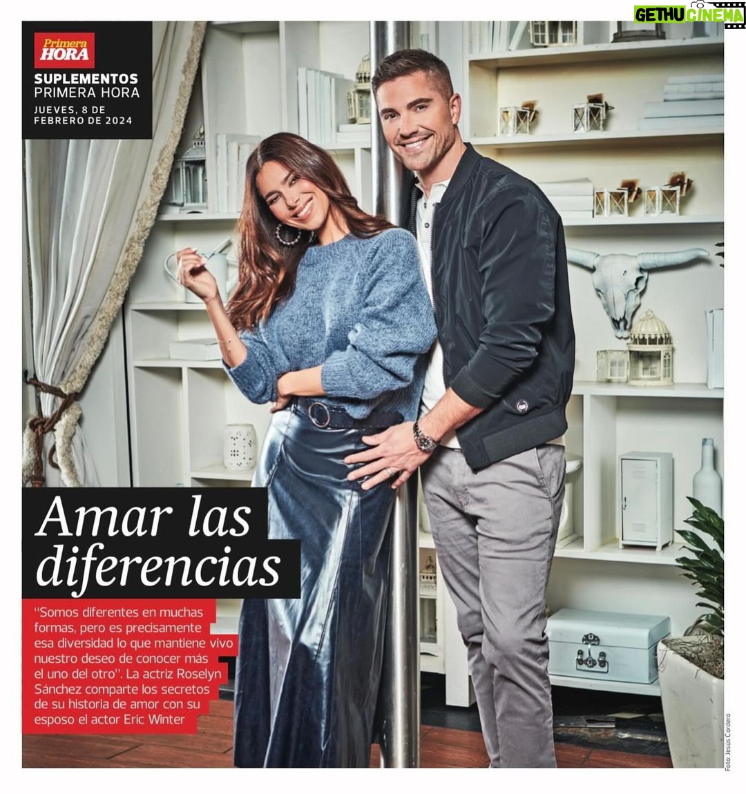 Roselyn Sánchez Instagram - 18 years with my @ebwinter … 15 married!! It’s always better when we’re together! This was our wedding song… an incredible and unforgettable day in 🇵🇷… Dancing to @jackjohnson and our favorite song was magical 💫 Thanks @gfrmedia @elnuevodia @primerahora por esta entrevista tan bonita 🫶 Photos: @jesuscorderophoto
