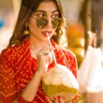 Ruma Sharma Instagram - Sipping on sunshine and coconut water 🌴 Are you keeping yourself hydrated this summer ? . Wearing - @myshka_fashion Styled by - @yourstylistforever PC - @abhinesh_photographer Edit by - @wasey_rock69 . #indianess #rumasharma #salwarsuitonline #loveforindianwear #summertimevibes #stayhydratedmyfriends #cocunutwater #cocunut #indianwear❤️ Mumbai, Maharashtra