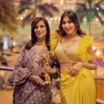 Ruma Sharma Instagram - Honored to be crowned the most graceful reality show contestant of #temptationisland at the @indiangoldenaward24 @joilentertainment ♥️ Grateful for this incredible journey and the love and support from everyone who believed in me 🥰 Here’s to chasing dreams with grace and determination! ThankYou - @sandyjoilofficial @beingzayedkhan . Wearing - @ellemorafashions Styled by - @yourstylistforever Earings - @perle__jewels PC - @lsd.photography.official Edit by - @wasey_rock69 . #RumaSharma #Grateful #fashionawards #riseandshine☀️ #ellemora #indowesternstyle #awardshow #designerwears #customisedresses #occasionwear #fashionlookbook Sahara Star Hotel. Mumbai