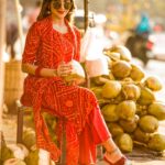 Ruma Sharma Instagram - Sipping on sunshine and coconut water 🌴 Are you keeping yourself hydrated this summer ? . Wearing - @myshka_fashion Styled by - @yourstylistforever PC - @abhinesh_photographer Edit by - @wasey_rock69 . #indianess #rumasharma #salwarsuitonline #loveforindianwear #summertimevibes #stayhydratedmyfriends #cocunutwater #cocunut #indianwear❤️ Mumbai, Maharashtra