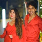 Ruma Sharma Instagram - Dil Dooba 😍♥️ #Valentinesweek Is going on Go propose your crush 😉 #dharmeshnayak #RumaSharma #Transition #bollywood #filmy #red #Sareee #explore