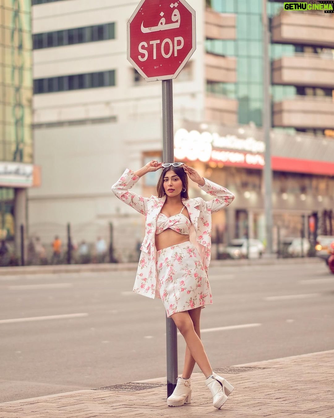 Ruma Sharma Instagram - I’m not here to fit in , I’m here to stand out 😎 . . Wearing - @papzclothing Styled by - @yourstylistforever Edit by - @wasey_rock69 . #fashionlookbook #rumasharma #bossbabelife #outfitoftheday #lookstylish #dubaistreetstyle #dubaifashionblogger Dubai, United Arab Emirates