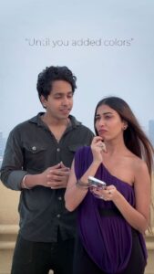 Ruma Sharma Instagram - Share this with someone special 🥰 #dharmeshnayak #rumasharma #reels #reelitfeelit #romantic #cute #trending #explore #relatable #quotes