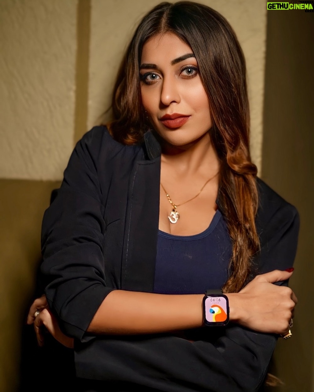 Ruma Sharma Instagram - Wearing the Redmi Watch 3 Active for my #OOTD, I look chic and on time! ⌚💃 #RedmiWatch3Active #wearabletech #smartwatch #xiaomi #redmi #lifestyle #everyday #rumasharma #brandcollaboration India