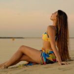 Ruma Sharma Instagram – She’s mad but she’s magic ✨ 
.
.
Collaborator – @sugandhevents 
Edit by – @wasey_rock69 
.
#rumasharma #bikinilovers #dubaibeach #beachbikini #goldenhourlight #sunsetphotoshoot #swimwearshoot #angelcroshetswimwear #beachbabe Dubai Beach