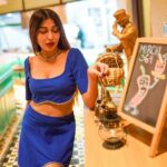 Ruma Sharma Instagram - His favourite view 💙 . And this location stole my heart @ushna.uae Outfit - @athenalifestyle.in Styled by - @yourstylistforever Outfit PR - @mediatribein Shot by - @qamarraza04 Edit by - @wasey_rock69 Thanks - @mohammadrihab_ . #dubainightlife #dubairestaurants #ootdoftheday #ootdfashionlook #fashionfoward #rumasharma #bodycondress #athenalifestyle #partyweardress #bluedress💙 Ushna Restaurant