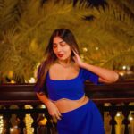 Ruma Sharma Instagram - His favourite view 💙 . And this location stole my heart @ushna.uae Outfit - @athenalifestyle.in Styled by - @yourstylistforever Outfit PR - @mediatribein Shot by - @qamarraza04 Edit by - @wasey_rock69 Thanks - @mohammadrihab_ . #dubainightlife #dubairestaurants #ootdoftheday #ootdfashionlook #fashionfoward #rumasharma #bodycondress #athenalifestyle #partyweardress #bluedress💙 Ushna Restaurant