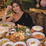 Ruma Sharma Instagram - It’s not just about the food It’s about the vibe whatta amazing night @yarajumeirah 🥂 . Thankyou @mohammadrihab_ for hosting simply loved everything ♥️♥️ . Wearing - @ikichic_official Styled by - @yourstylistforever PC - @qamarraza04 Edit by - @wasey_rock69 . #dubai #nightlife #yarajumeirah #rumasharma #dubairestaurant #dubaidinner #dinnerdress #shimmerdress #partyweardress #dubaifoodblogger #dubainightlife Yara Dubai