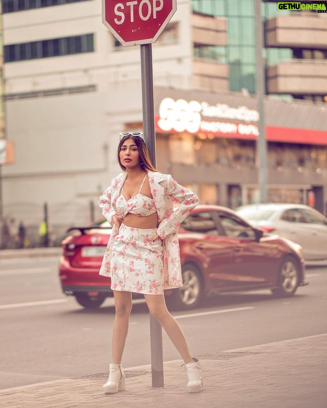 Ruma Sharma Instagram - I’m not here to fit in , I’m here to stand out 😎 . . Wearing - @papzclothing Styled by - @yourstylistforever Edit by - @wasey_rock69 . #fashionlookbook #rumasharma #bossbabelife #outfitoftheday #lookstylish #dubaistreetstyle #dubaifashionblogger Dubai, United Arab Emirates