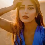 Ruma Sharma Instagram - All good things are wild and free 🦋 . Edit by - @wasey_rock69 . #dubaidesertsafari #rumasharma #desertphotoshoot #desertphotoshoot #flyingdress #flyingdressphotoshoot Desart Safari Dubai
