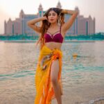 Ruma Sharma Instagram - Life’s a beach, find your wave 🦋 . Shot by - @qamarraza04 Edit by - @wasey_rock69 . #dubaibeach #rumasharma #dubaibeachlife #dubaitravel #sunandsand #bikinilovers The Point, Dubai Marina