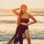 Ruma Sharma Instagram - I’ll be your dream girl I can handle 🥰🥰 . . Edit by - @eunoia_studio__ Shot by - @omcar_raicar . #beachlook #loveforbeaches #beachwaves #goldenhourlight #rumasharma #goabeaches #beachlifevibes #goadiaries❤ Goa India