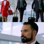 Rylan Clark Instagram - I’ve always been obsessed with the idea of becoming cabin crew, Virgin Atlantic made my dreams come true ✈️ I got to learn from the best in the business working alongside the crew in Economy, I couldn’t believe how hard they work whilst making everyone feel special. Even I had to take a break to enjoy their iconic Mile High Tea, it’s just too good! Although I nailed the iconic strut, I think I’ll leave it to the experts for now. Best day ever x #ad