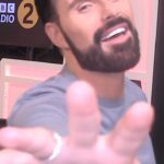 Rylan Clark Instagram - A peek at what Rylan gets up to whilst the songs are playing 😂 🎤 BBC Radio 2