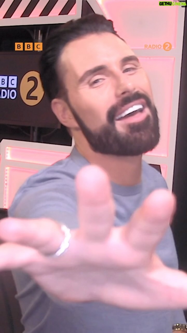 Rylan Clark Instagram - A peek at what Rylan gets up to whilst the songs are playing 😂 🎤 BBC Radio 2