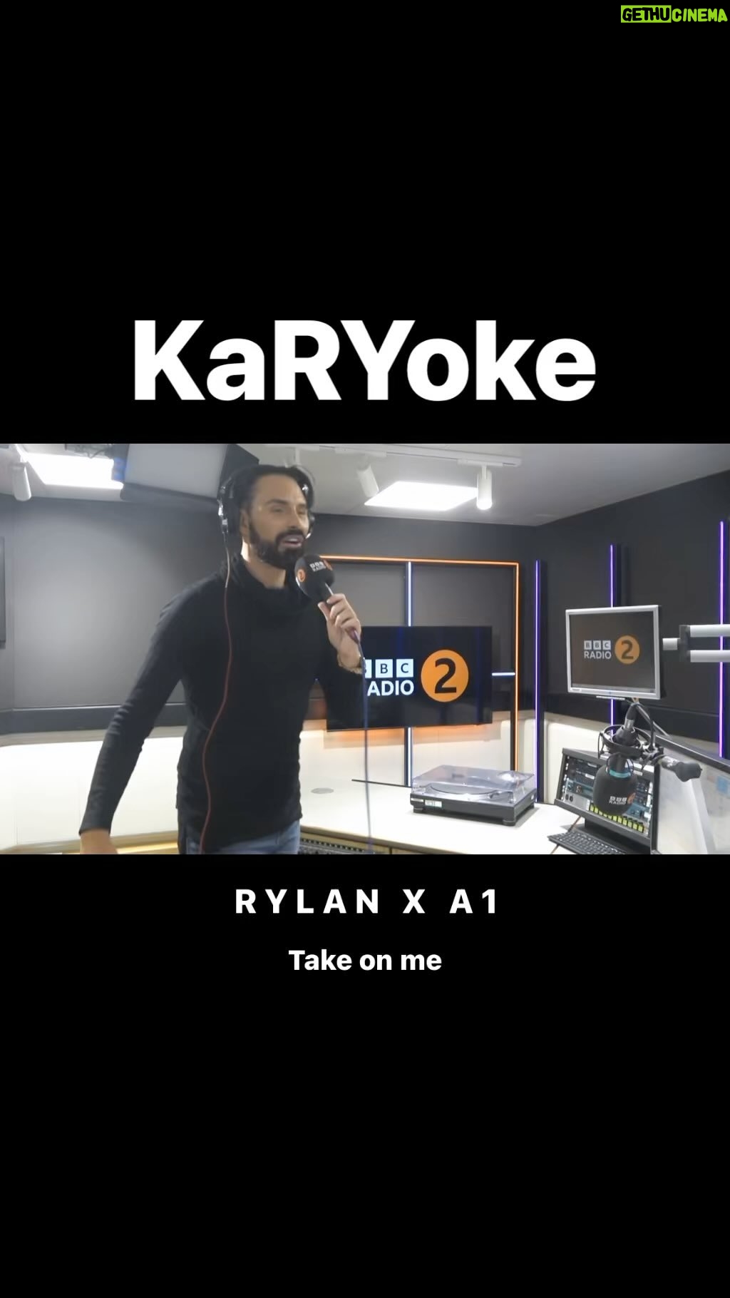 Rylan Clark Instagram - KaRYoke - Rylan X A1 - Take on me