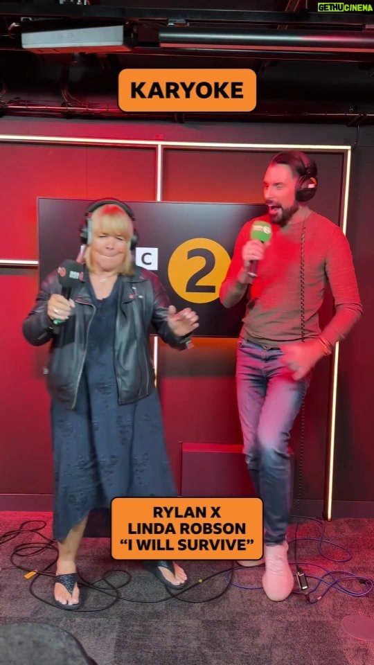 Rylan Clark Instagram - KaRYoke - Rylan x Linda Robson - I Will Survive