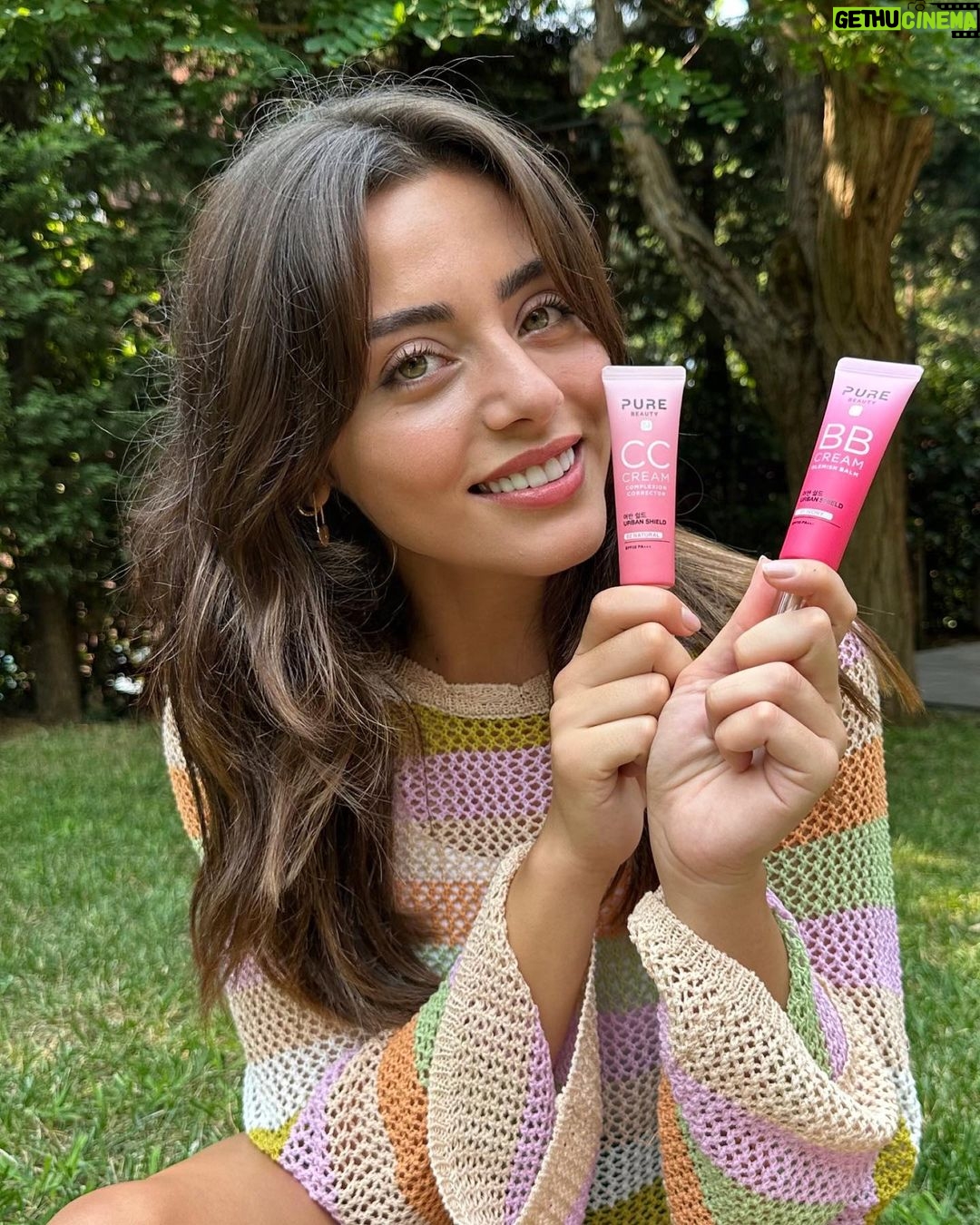 Sıla Türkoğlu Instagram - Biz hangisini daha çok sevdiğimize karar veremedik! 💖 Peki senin en sevdiğin hangisi? Pure Beauty BB krem mi yoksa CC krem mi? 😇 ✨BB ve CC kremin birden çok etkisiyle, birden gelen güzelliğe merhaba de. Sıla Türkoğlu’nun önerisi… 💕 #PureBeauty #BBveCCKrem #MadeInKorea @silaaturkoglu