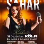 Sahar Moghadass Instagram - دوستان نازنينم شب سال نو ميلادى در شهر زيباى كلن خواهم بود پيشاپيش سال نو مبارك اميدوارم شب خوبى رو در كنار هم خاطره كنيم 🥰 . . Six8 Events proudly presents Sahar Live in Cologne. December 31, 2023. For tickets and info visit www.posttick.com @six8events