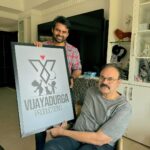 Sai Dharam Tej Instagram - A New beginning it is, @vijayadurgaproductions ☺️ Happy to announce a small gift to my mother on her name, Our Production House Begun this on an auspicious note with the blessings of My Mavayyas @chiranjeevikonidela mama @nagababuofficial mama & my guru garu @pawankalyan mama My Producer #DilRaju Garu who helped me make my initial career. Happy to launch this with a precious association like “Satya” made with my bestest friends @nawinvijayakrishna @harshithsri To many more ❤️