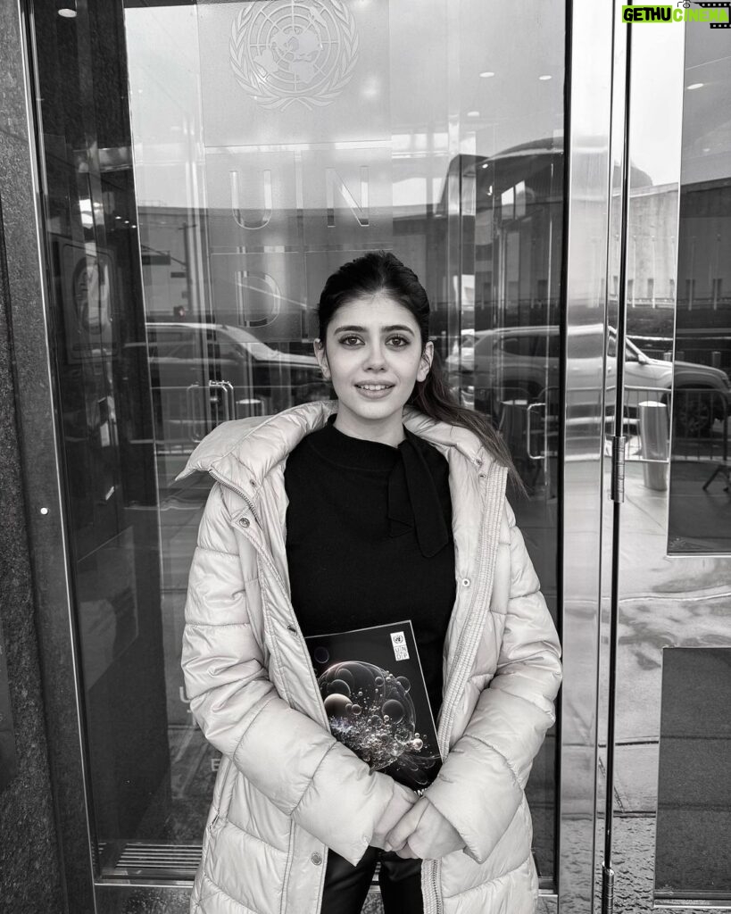 Sanjana Sanghi Instagram - A mile deeper, an inch wider, but together ❤️✨ • One of the many joys of having the privilege of being @undpinindia ‘s Youth Champion is the immense learning I get to receive while working with stalwarts of the field. Spending time over the last few days here at the @unitednations HQ in New York City planning for all the actions, big & small we wish to take for the year ahead has been energising and inspiring. So much to do. Such little time. Let’s get it 💥 #BetterTogether #UNSDGs #EducationForAll #ABetterTomorrow 🤍🌸 @undp @unitednations United Nations Head Quarter New York
