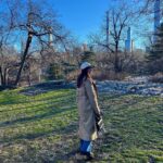 Sanjana Sanghi Instagram - Somehow warm & fuzzy even amidst your snowfall, New York? 🤍❄️☀️ So grateful for the learnings, memories & adventures of the last few days here. New York City