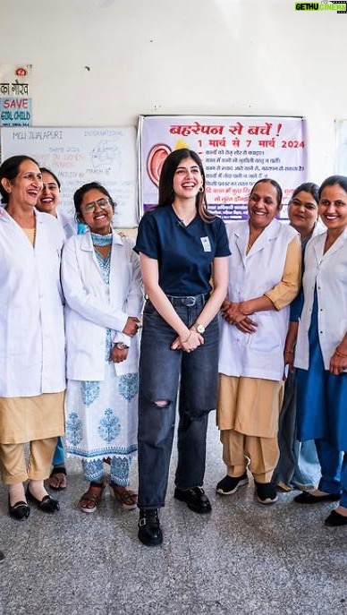 Sanjana Sanghi Instagram - These stars ❤️✨ Did you know? The healthcare sector relies heavily on women healthcare workers! Earlier this week, I had an opportunity to see our impressive Auxiliary Nurse Midwives in action💉👩🏽‍⚕️👩🏽‍🍼. They work tirelessly to ensure the well-being of women and children across the country. Thanks to @undpinindia I also got to witness the incredible impact of #eVIN (Electronic Vaccine Intelligence Network) 📲💊. This innovative technology is easing the workload of ANMs and revolutionizing the way vaccines are managed and distributed, ensuring that every child receives life-saving vaccines on time. Together, let’s continue to support and empower the women who are making a difference in our communities every single day! #InvestInWomen #IWD2024