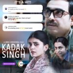 Sanjana Sanghi Instagram - We love your love ❤️🙏 #KadakSingh Streaming now on @zee5 ✨
