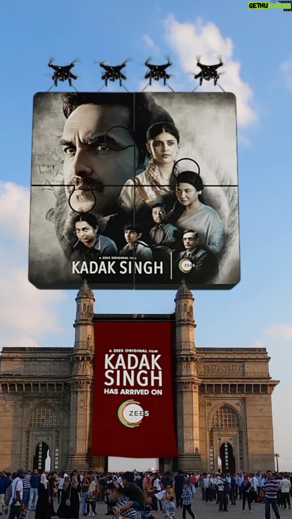 Sanjana Sanghi Instagram - The pieces of Kadak Singh’s story have come together, quite literally! 🧩 #KadakSingh streaming NOW, only on #ZEE5 ❤ #KadakSinghOnZEE5 #ZEE5India