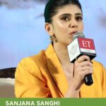 Sanjana Sanghi Instagram - To an invigorating afternoon at The Economic Times Edge Summit 2023. ✨💛 Honoured to have been deemed worthy of leading the conversation with inspiring change-makers around the importance of including the Sustainability narrative at the primary level of education. #GlobalSustainbilityAlliance @et_edge @globalsustainabilityalliance #YouthForYouth #ABetterTomorrow #UNDPYouthChampion