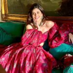Sanjana Sanghi Instagram - Haven’t been able to celebrate my favourite festival Diwali this in the grand way I love to, so here’s a #tbt last year. But sending my fam so much love & light today, and everyday 💕 HAPPY HAPPY DIWALI! (I know I’ve been quiet out here, but you’ll all know why very soon 💜 )